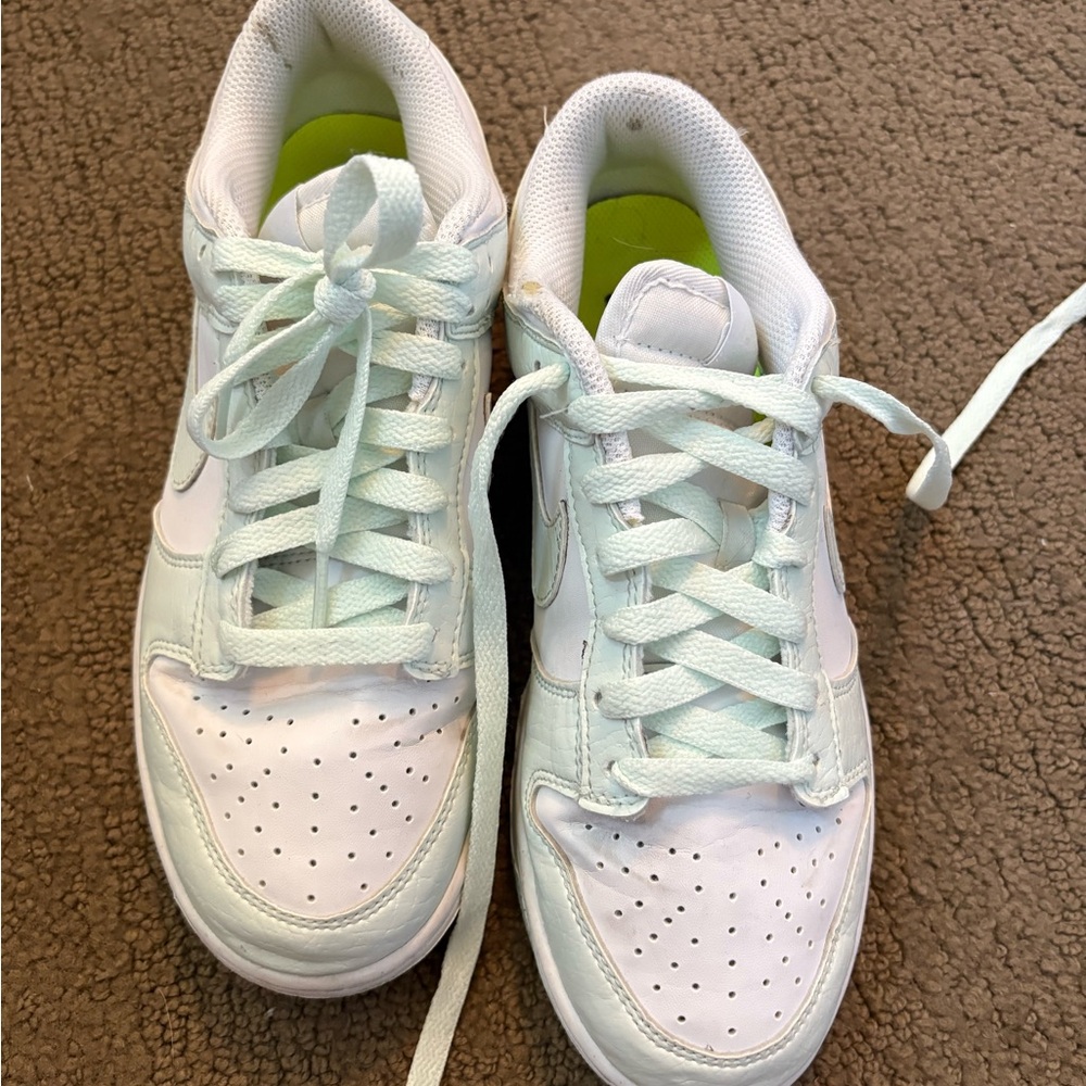Mint Green Nike Women’s Dunks